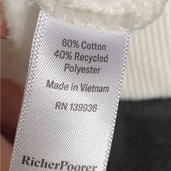 Richer Poorer Sweat shirt. Medium. - Picture 3 of 3